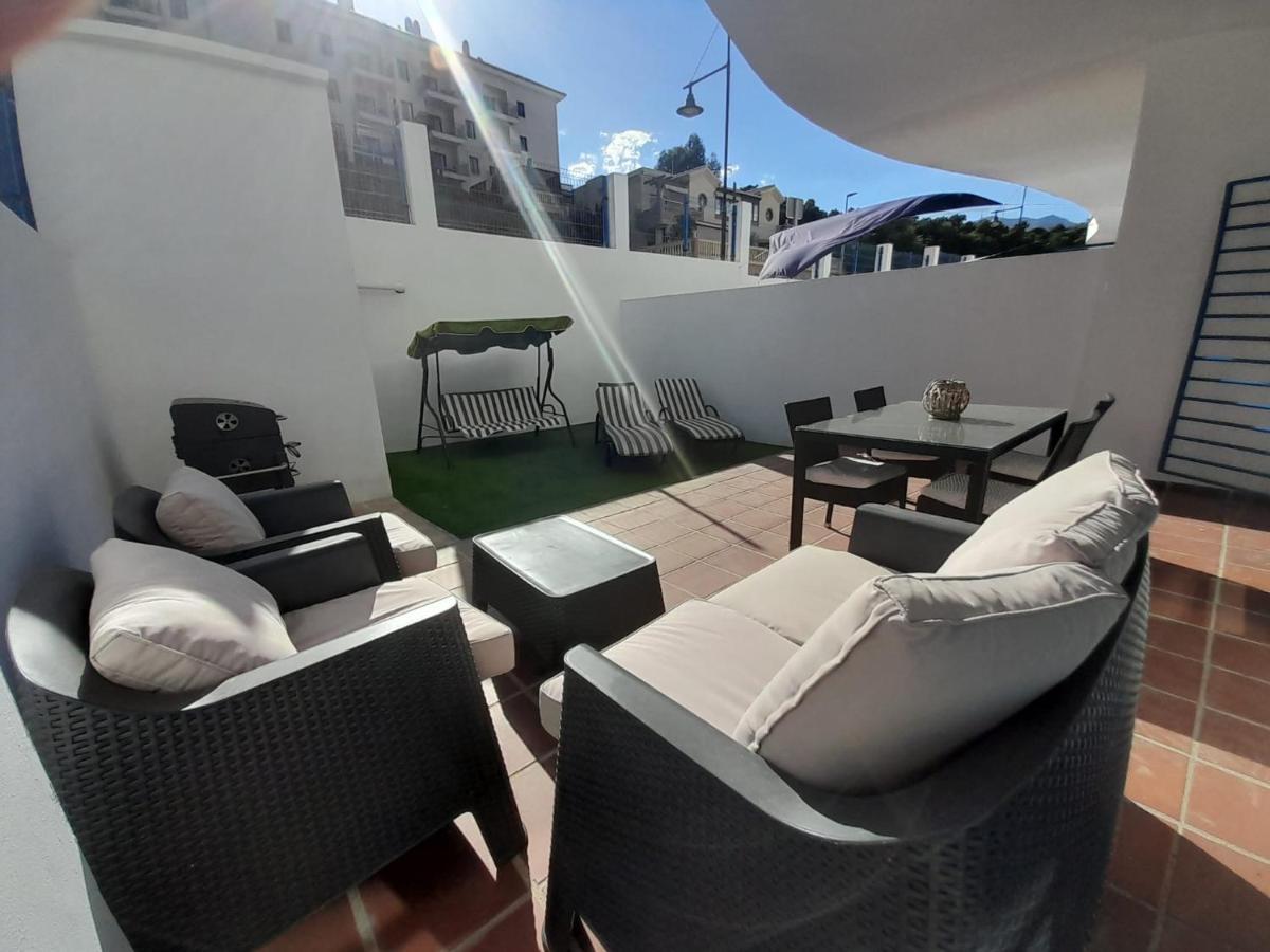 Apto. Gran Terraza Playa A 200Mts. Ideal Familias Benalmádena Eksteriør billede